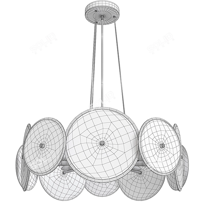 Remedi 2013 Chandelier Millimeters V-Ray 3D model image 2