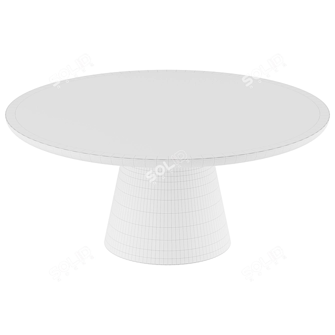 Outdoor Elegance: Spin Cocktail Table 3D model image 3