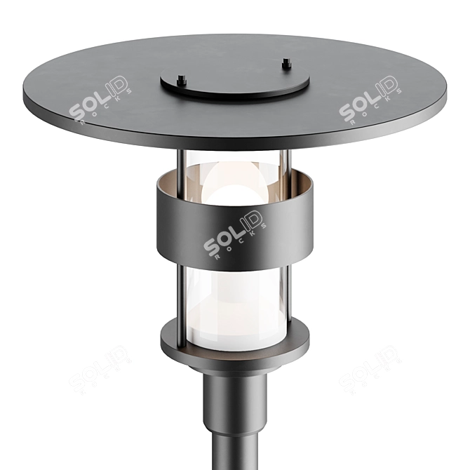 Modern Outdoor Lighting Louis Poulsen 3D model image 2