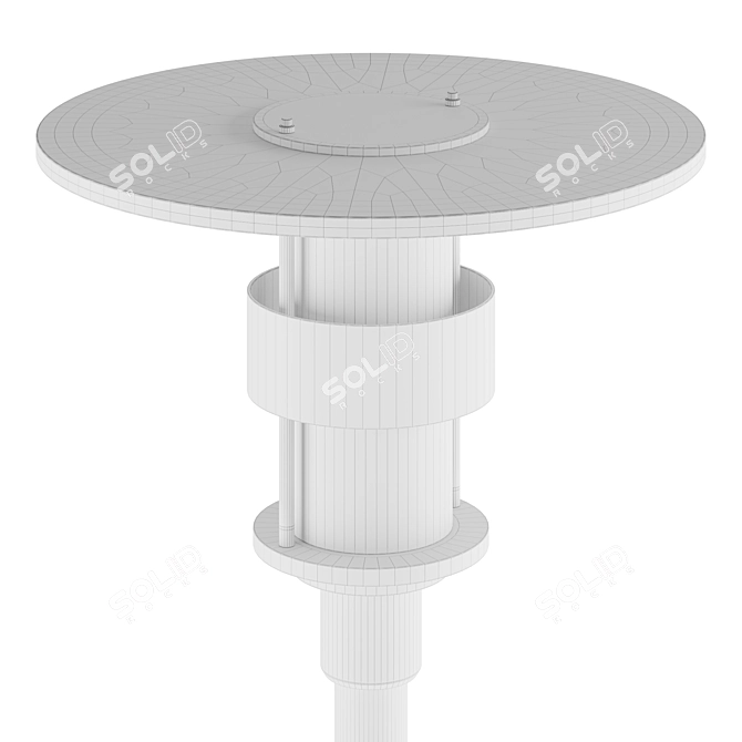 Modern Outdoor Lighting Louis Poulsen 3D model image 3