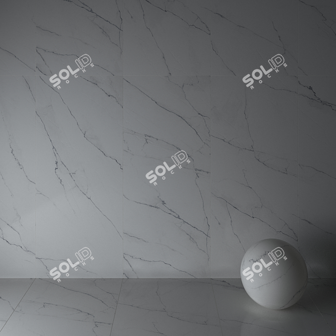 Infinite Lincoln Marble Tiles - FondoValle 3D model image 3