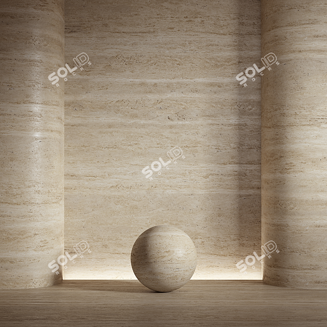 Stone Material Texture Pack, Seamless 3D model image 2