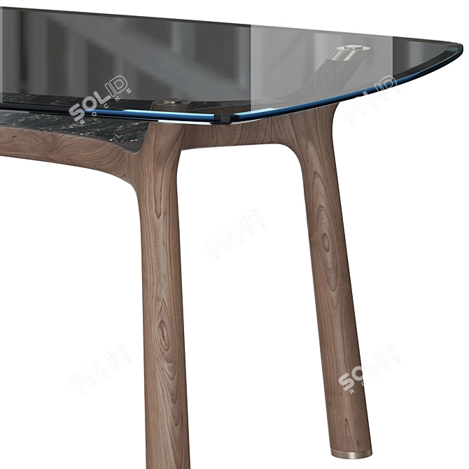 Modern Design Giorgetti Memos Table 3D model image 4
