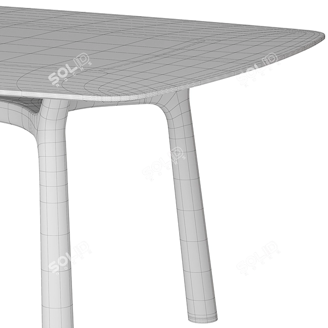 Modern Design Giorgetti Memos Table 3D model image 6