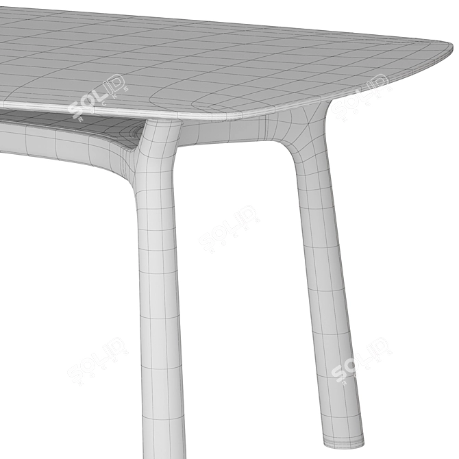 Modern Design Giorgetti Memos Table 3D model image 7