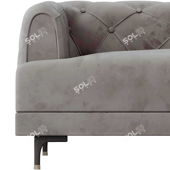 Luxury Modern Navona Sofa Set 3D model image 4