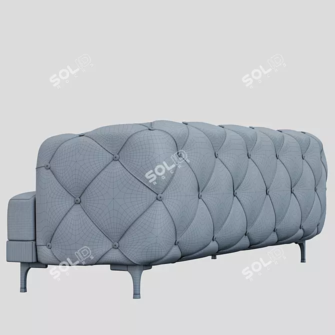 Luxury Modern Navona Sofa Set 3D model image 6