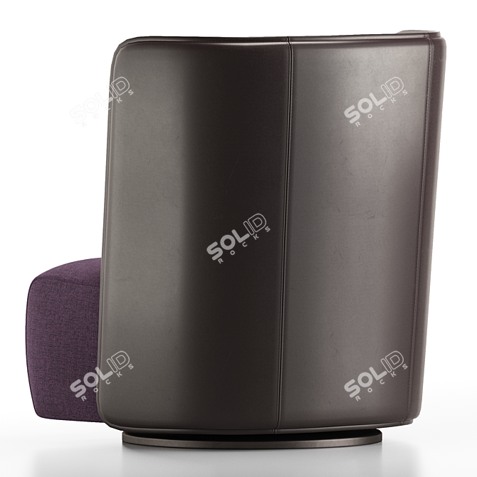 Elegant Campiello+ Chair by Zanotta 3D model image 4