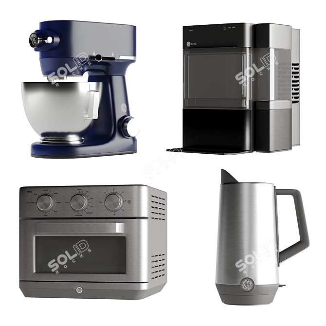 GE CoolTouch Kettle & More 3D model image 1