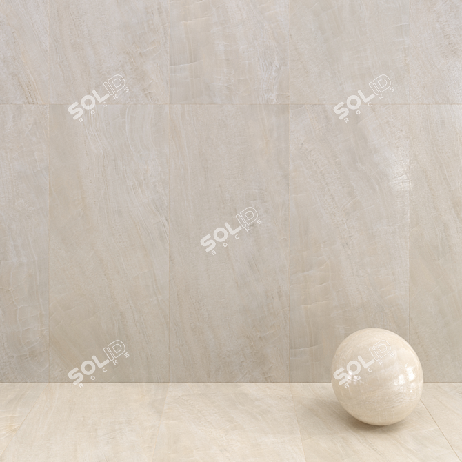 Title: Infinite White Onice Marble 3D model image 1