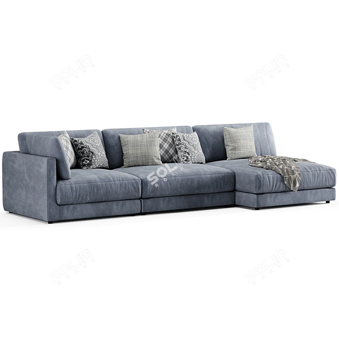 Modern Katarina Open-End 3D Model 3D model image 2