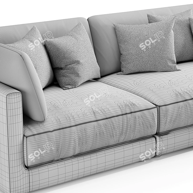 Modern Katarina Open-End 3D Model 3D model image 6