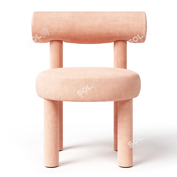 Gropius Miniature Kids Chair 3D model image 3