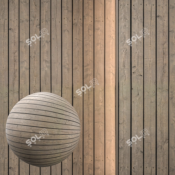 Seamless Wood Texture Pack 3D model image 1