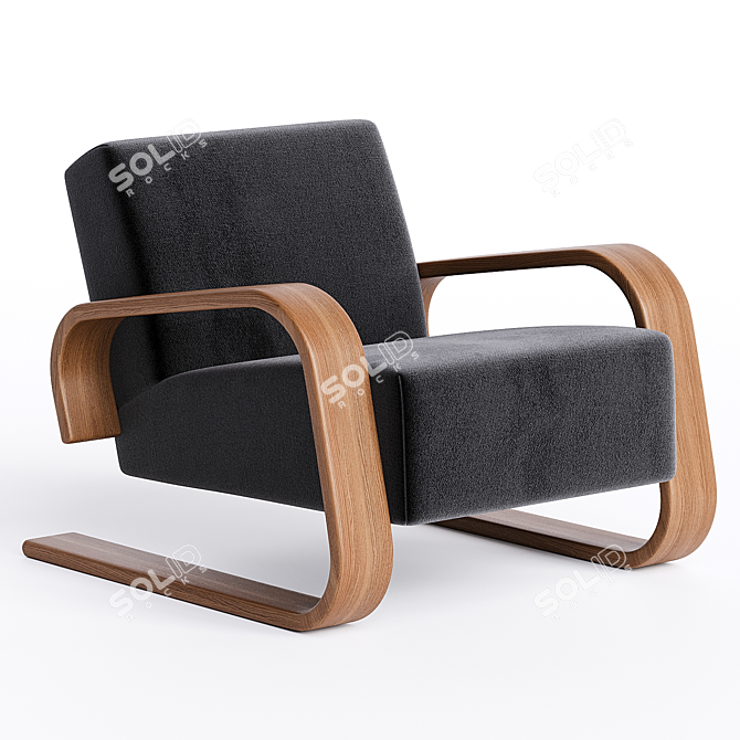 400 TANK Chair by Artek 3D model image 1