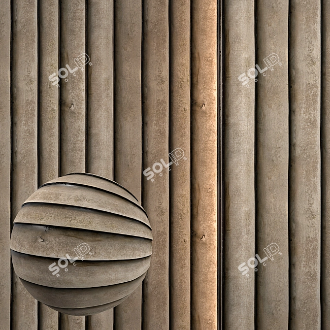 Seamless Wood Texture Pack 3D model image 1