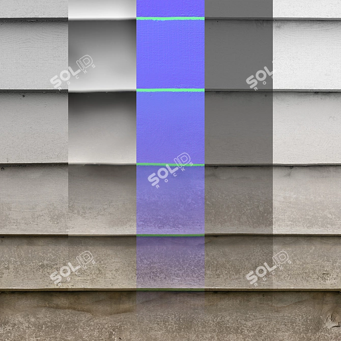 Seamless Wood Texture Pack 3D model image 2