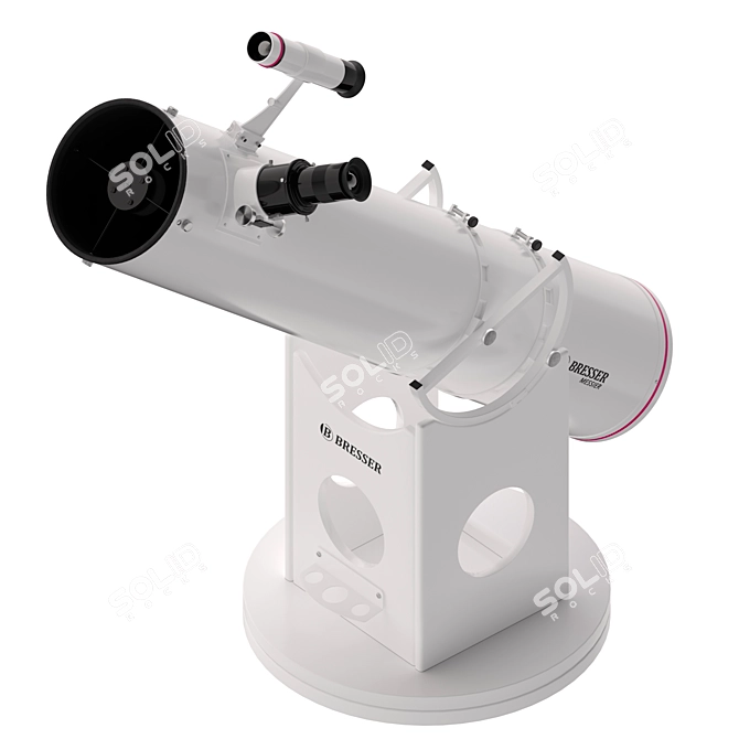 Bresser Messier 6" Dobson Reflecting Telescope 3D model image 2