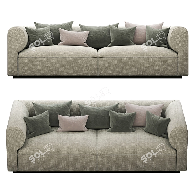  Mitchell Gold & Bob Sofa 3D model image 2