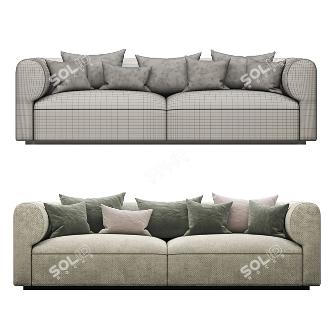  Mitchell Gold & Bob Sofa 3D model image 3