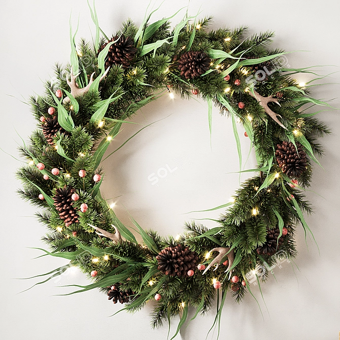 Festive Pottery Barn Decor Collection 3D model image 2