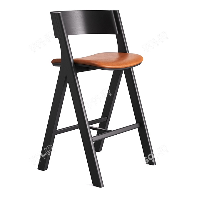 Modern Cantarutti Bar Stool 18K 3D model image 10