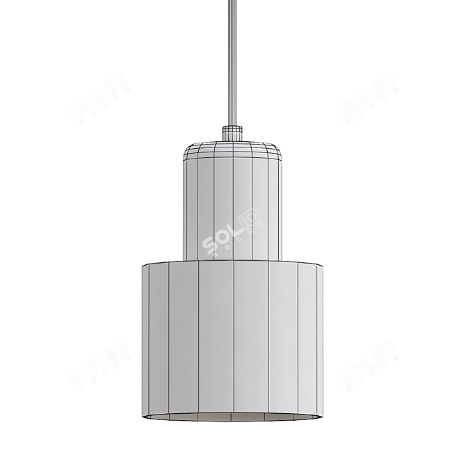 Elegant Wicklow Model Lamp 3D model image 2