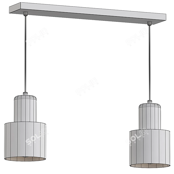 Contemporary Wicklow Designer Lamp 🌟 3D model image 2