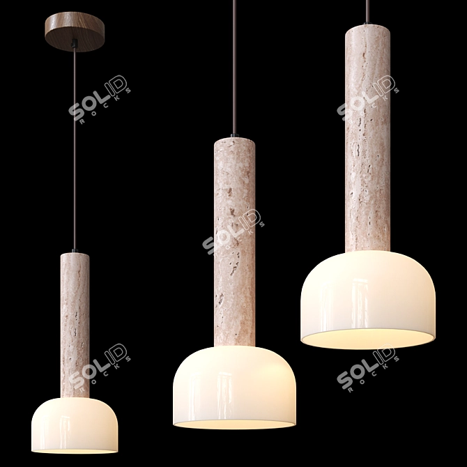 Berent Design Lamp: Modern Elegance 3D model image 1