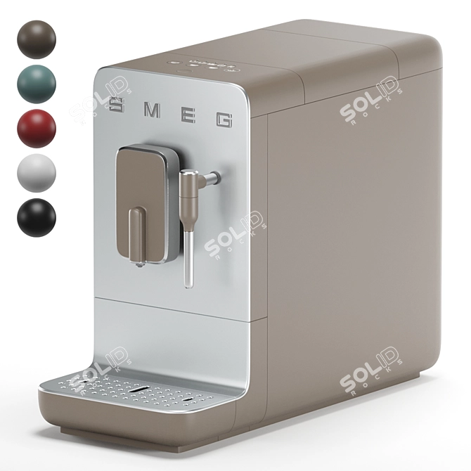 Sleek Coffee Machine Render Files 3D model image 2