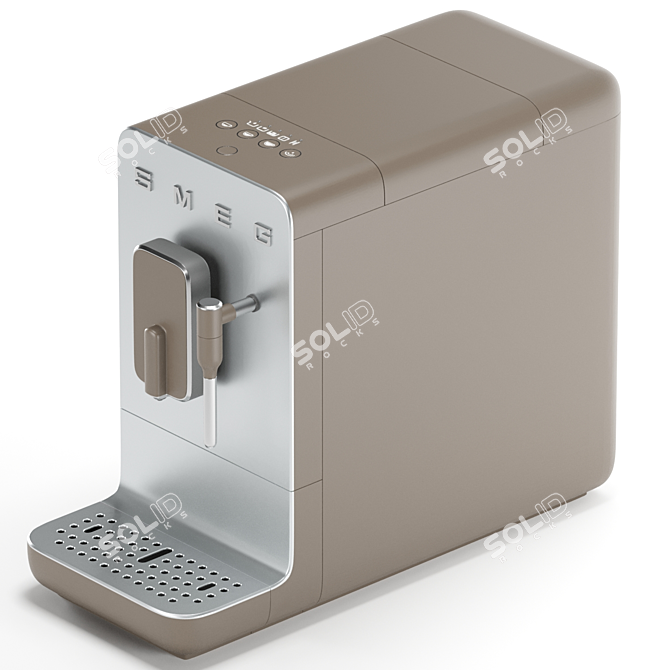 Sleek Coffee Machine Render Files 3D model image 7