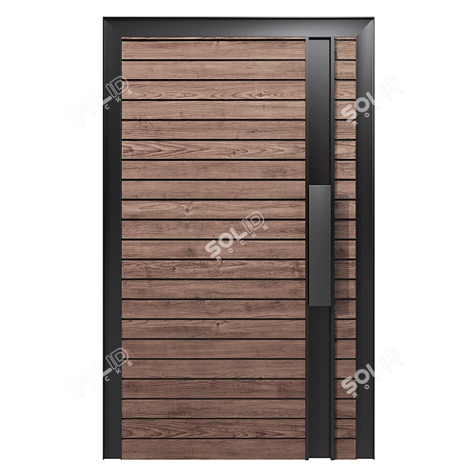 Diverse Entrance Collection with Handles 3D model image 4