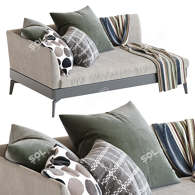 Feel Good Chaiselongue Flexform 2016 3D model image 5