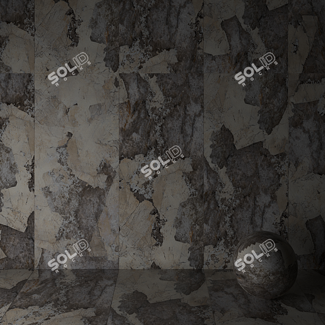 Patagonia Marble Tile Wall & Floor 3D model image 3