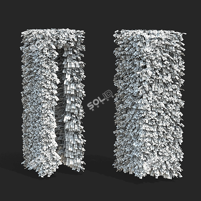 Live Beech Hedge Pack | 3D Models 3D model image 5