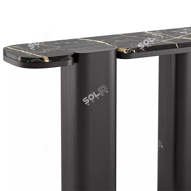 ERICE Console Table: Modern Elegance 3D model image 4