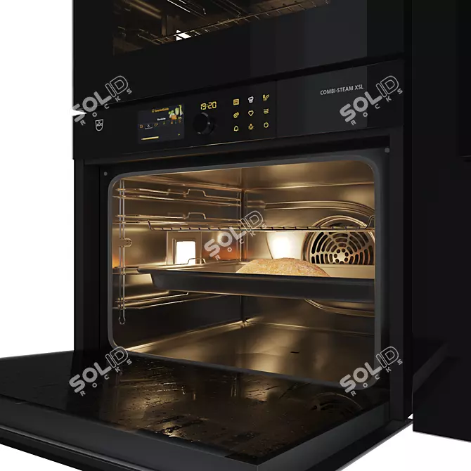 V-ZUG Steam Oven Combo & Wine Cooler 3D model image 2