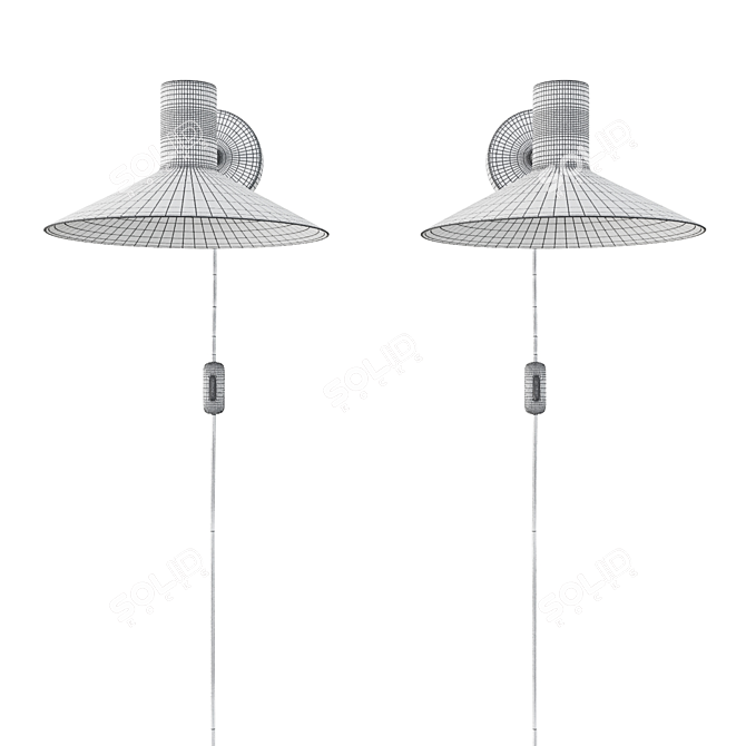 Frandsen Minneapolis Wall Lamp 3D model image 2