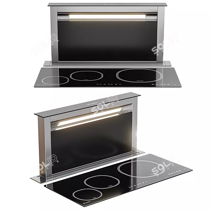 Faber Kitchen Appliance Set Bundle 3D model image 2