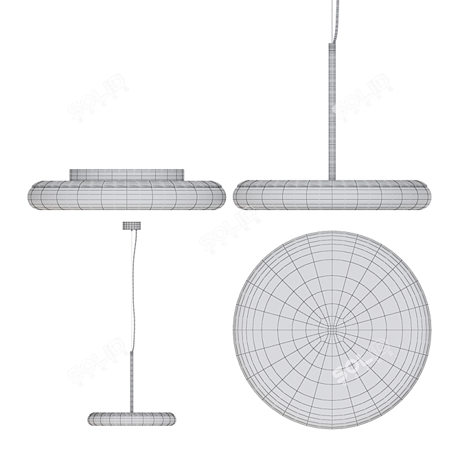 MOZZI Pendant Lights Collection 3D model image 6