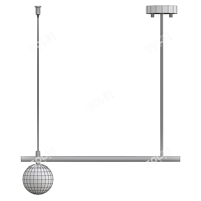 Asgard Model 3Ds Max Lamp 3D model image 2