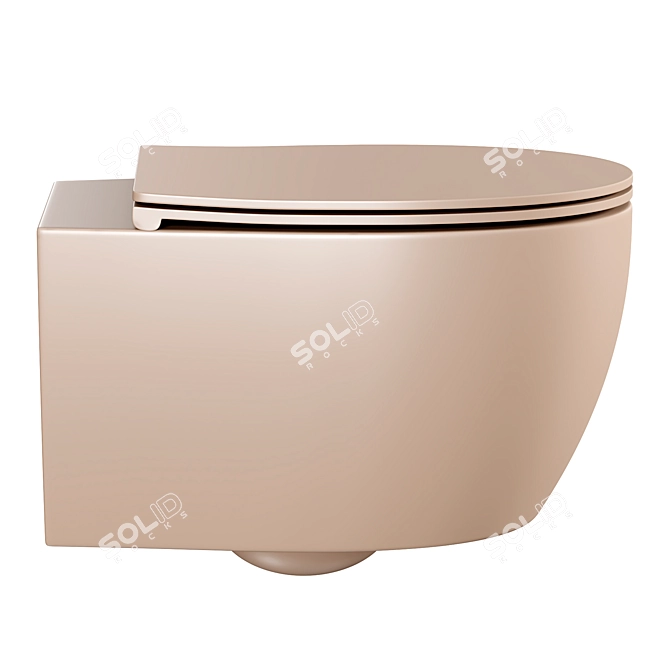 Allen Brau Fantasy Hanging Toilet 3D model image 2