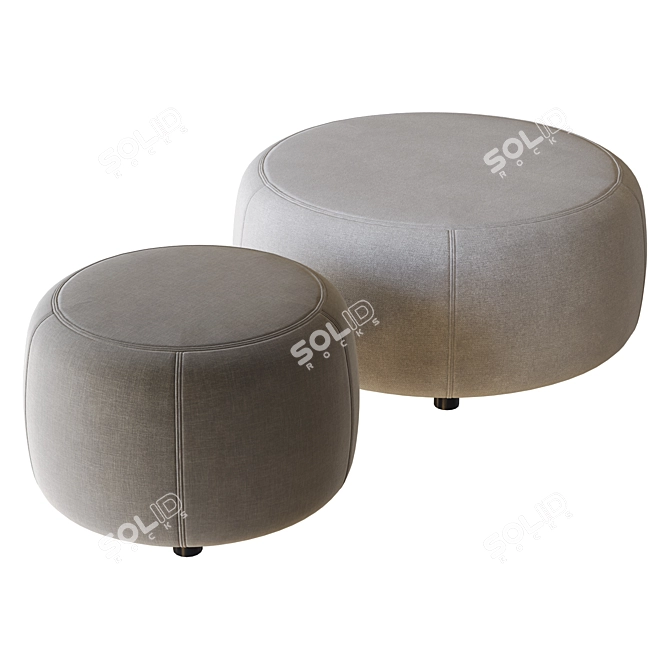 Vagui Alias Pouf 3D Model 3D model image 1