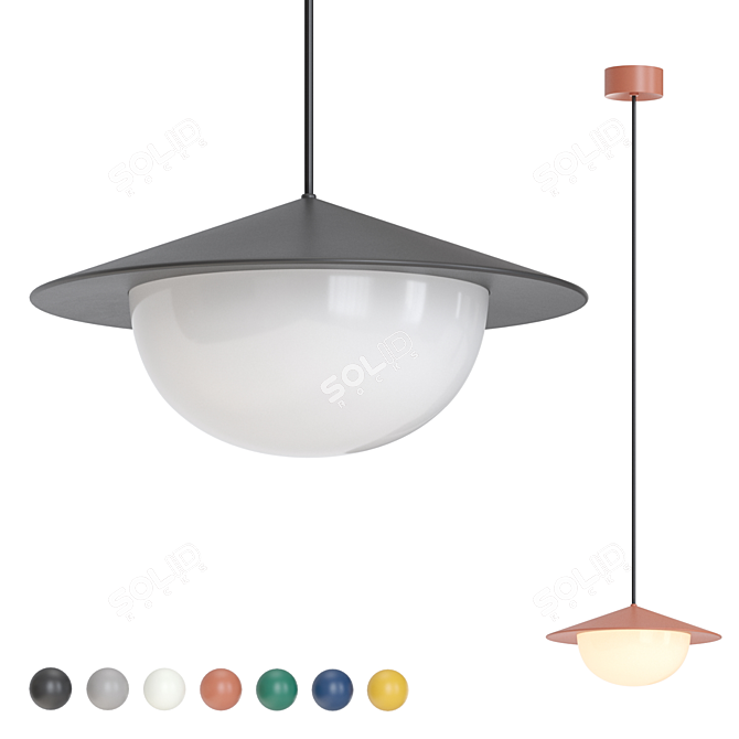 Alley Pendant Light Collection 3D model image 1