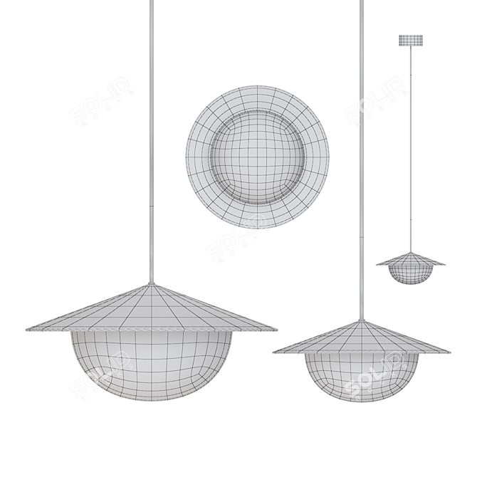 Alley Pendant Light Collection 3D model image 4