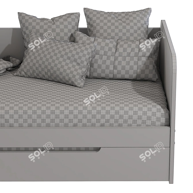 Convertible Sofa Bed Flocon 295 3D model image 7
