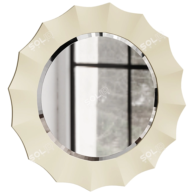 Bride's Dream Mirror Wall Decor 3D model image 1