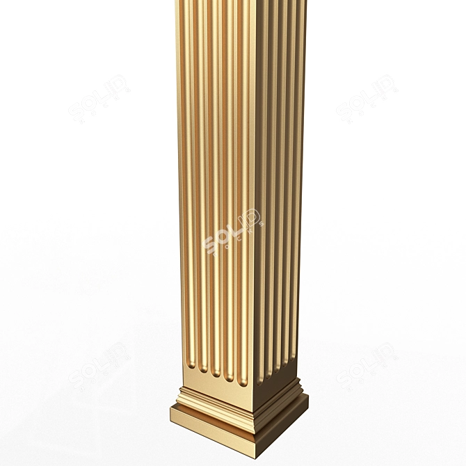 Capital Column 3D Model Kit 3D model image 3