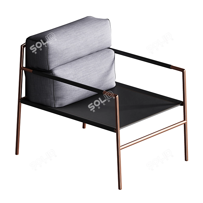 Ritzwell JK EASY: Contemporary Seating 3D model image 2