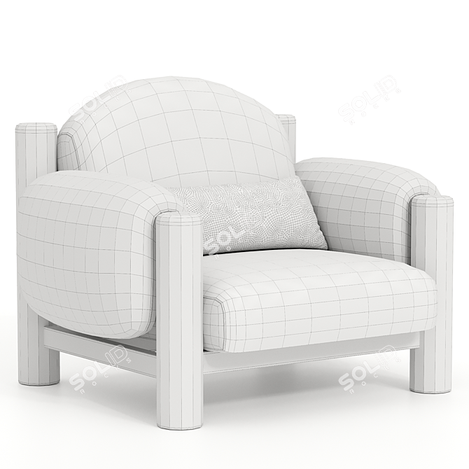 Stylish James Chair, 2014 Version 3D model image 4